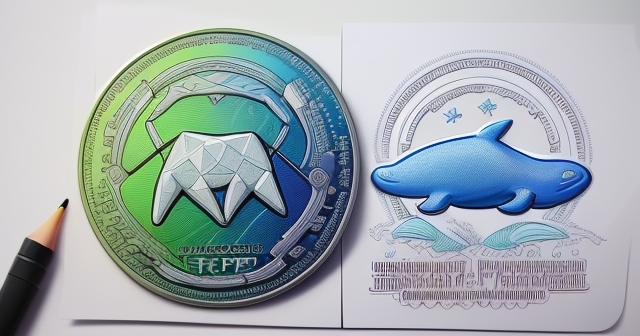 SEC與Ripple訴訟的卡通風格插圖