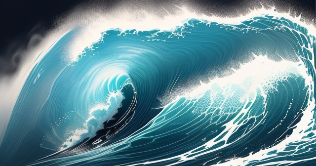 艾略特波浪模式圖
