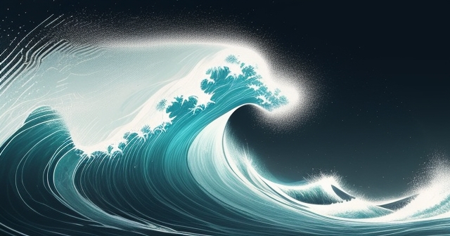 交易圖表上的波浪分析