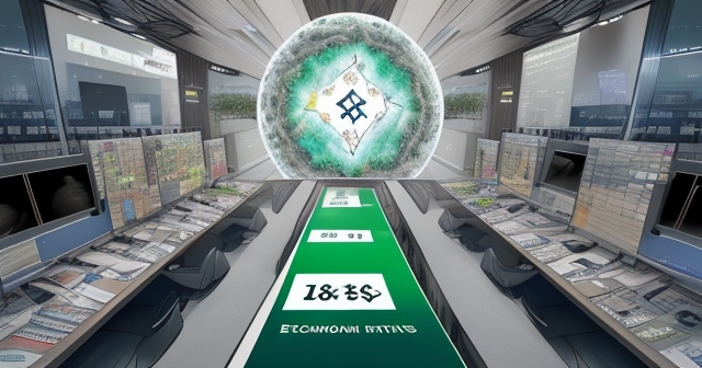 金融機構合作的視覺化表示