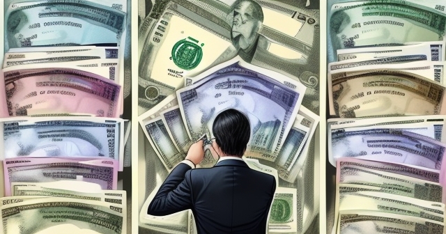 一個顯示貨幣波動的圖表