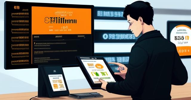 一台位於城市中的比特幣ATM機