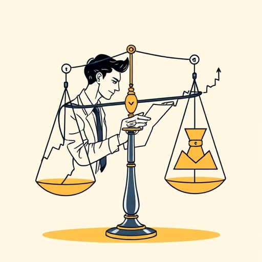 一位交易者正在分析圖表，尋找最佳進出場時機