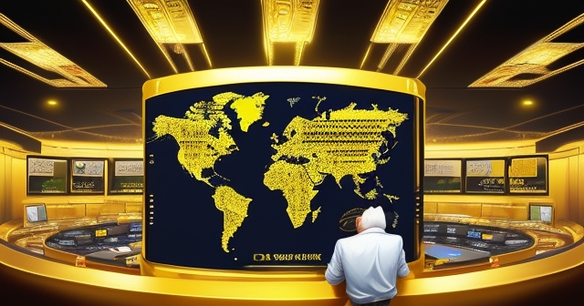全球黃金市場總覽的圖形