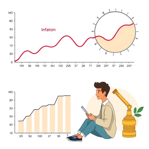 一位金融分析師正在審查CPI數據。