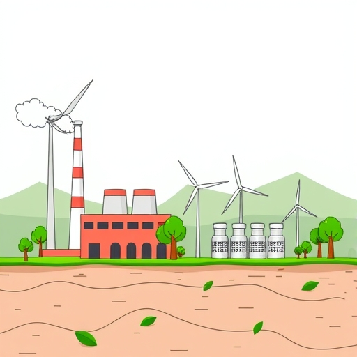 一個綠色能源來源的電廠