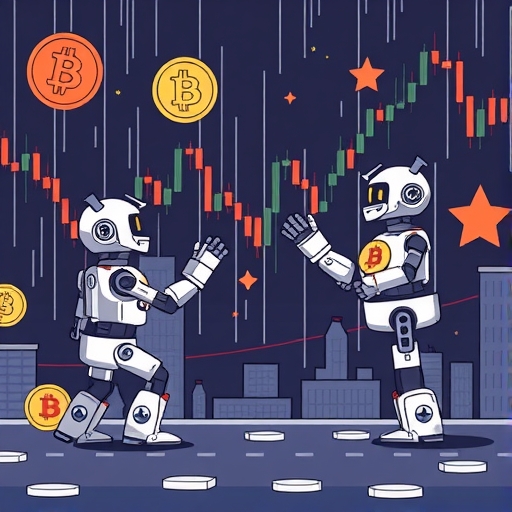 圖示說明加密貨幣交易中的風險管理概念。
