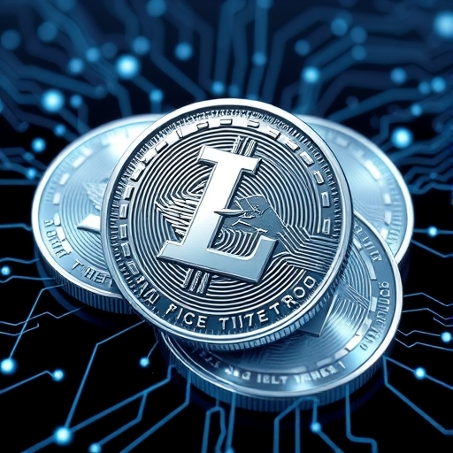 萊特幣的數位貨幣貨幣圖案設計