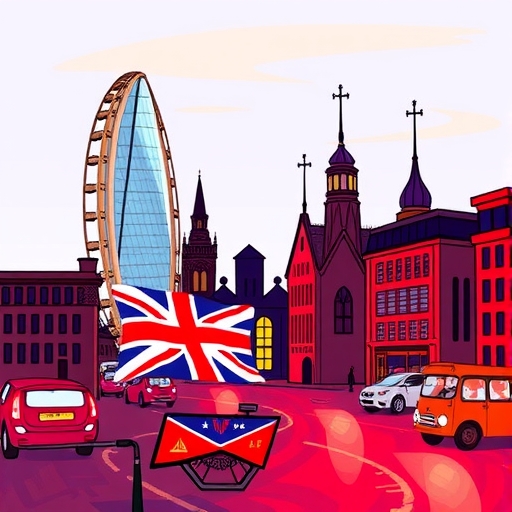 英國經濟下滑的視覺化圖表
