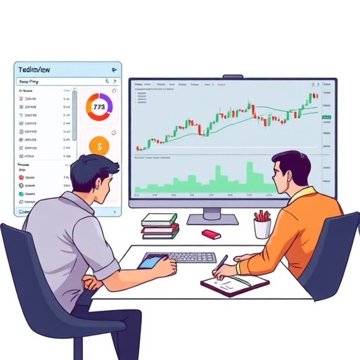 使用者在TradingView中自定義圖表