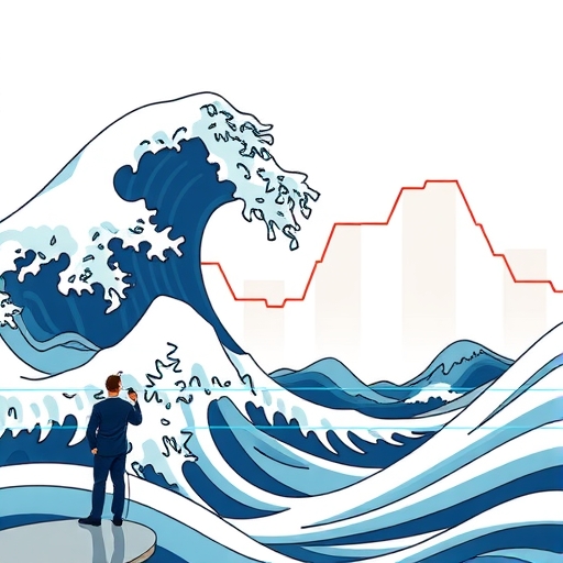 交易者分析波浪週期的藝術表現