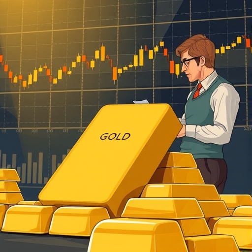 投資者分析黃金價格趨勢