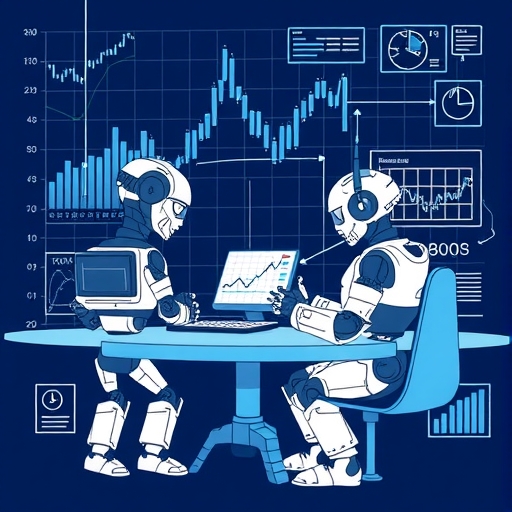 自動化交易機器人正在工作中