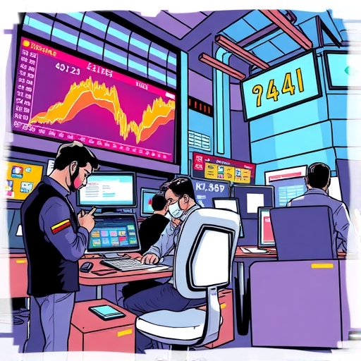 使用科技進行交易的交易員