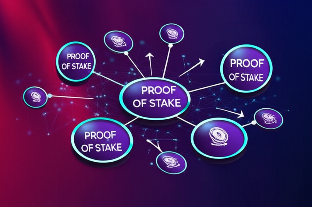 USDT質押運作原理與區塊鏈網絡圖