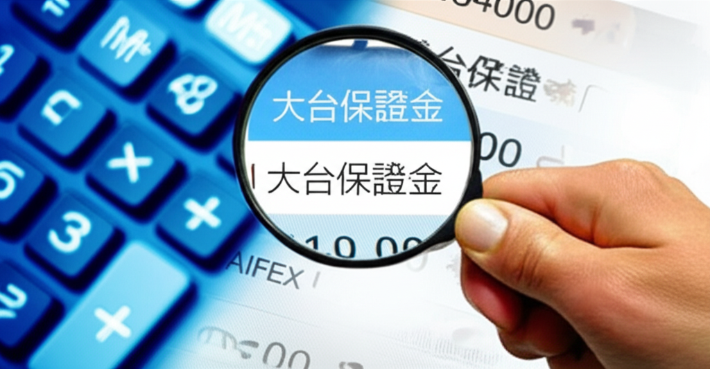 查詢大台保證金金額與TAIFEX官網插圖