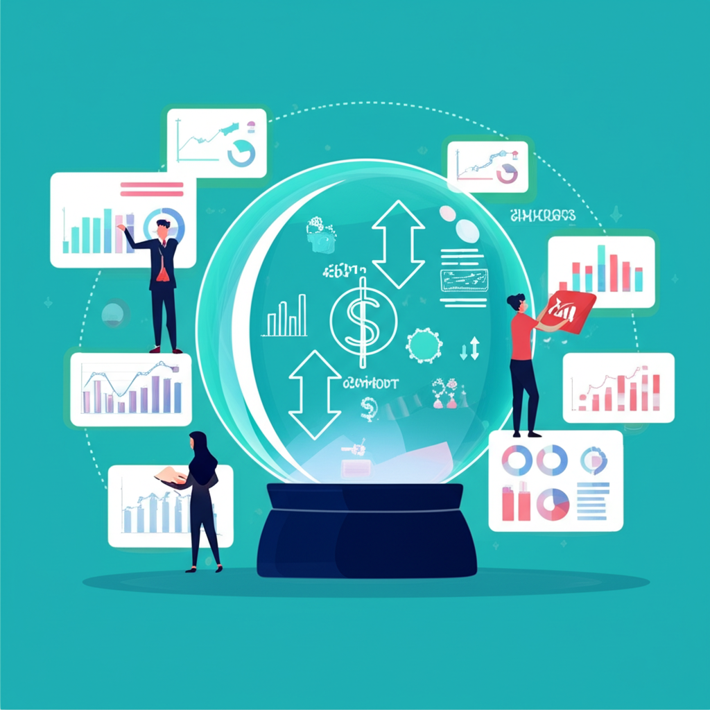 2025年美元匯率預測的樂觀與悲觀情境分析圖